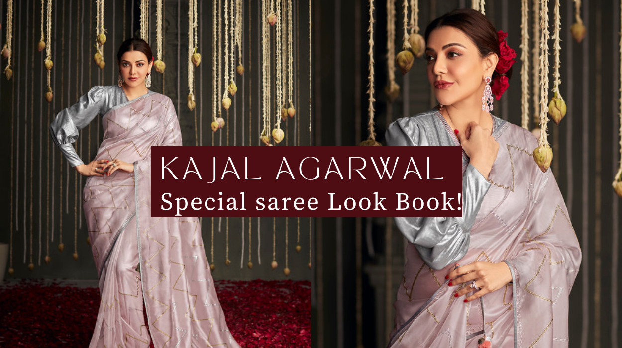 Kajal Agarwal Designer Sarees Special Look Book!